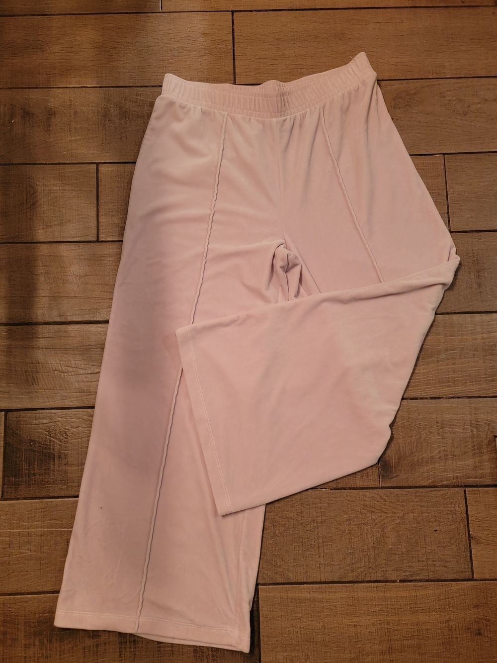 Forever 21 Wide Leg Pants in Light Pink